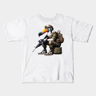 Tactical Dodo Bird Kids T-Shirt